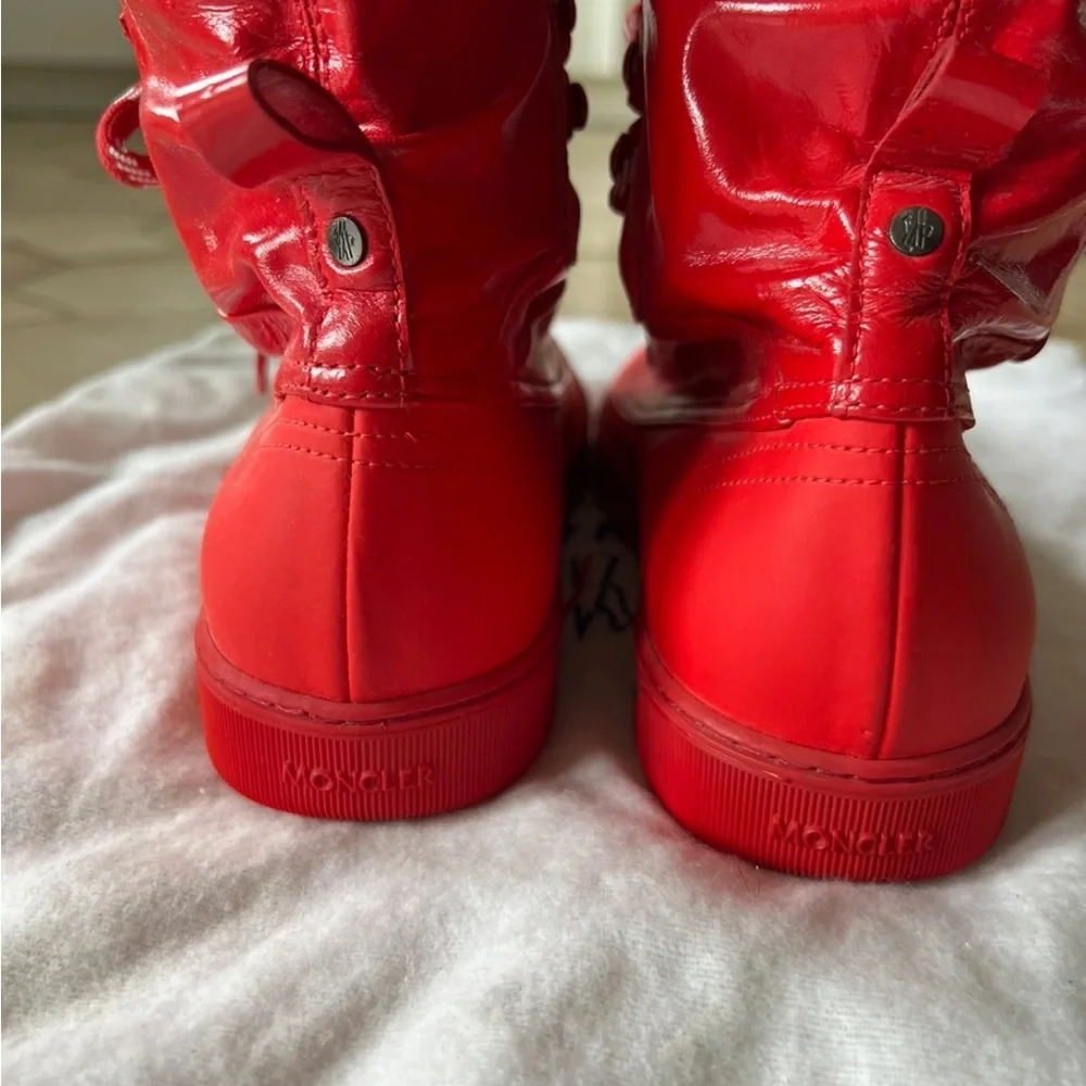 Monclair red boots - Excellent Condition - Picture 2 of 15